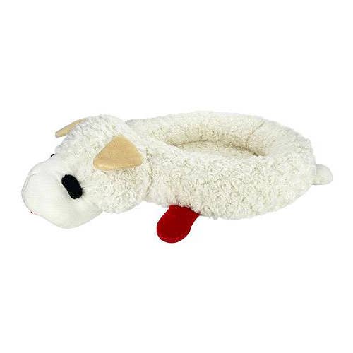 MULTIPET Lamb Chop Bolster Style Dog Bed 27in
