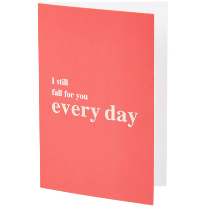 Fall For You Greeting Card
