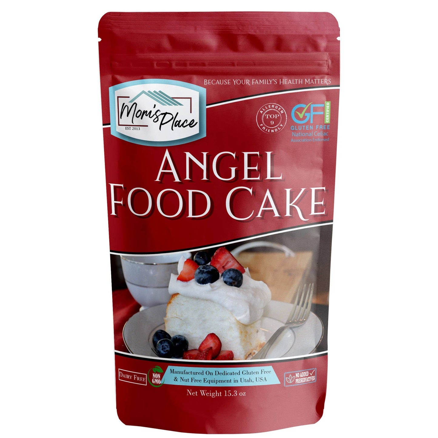 Gluten-Free Angel Food Cake or Trifle Dish Mix