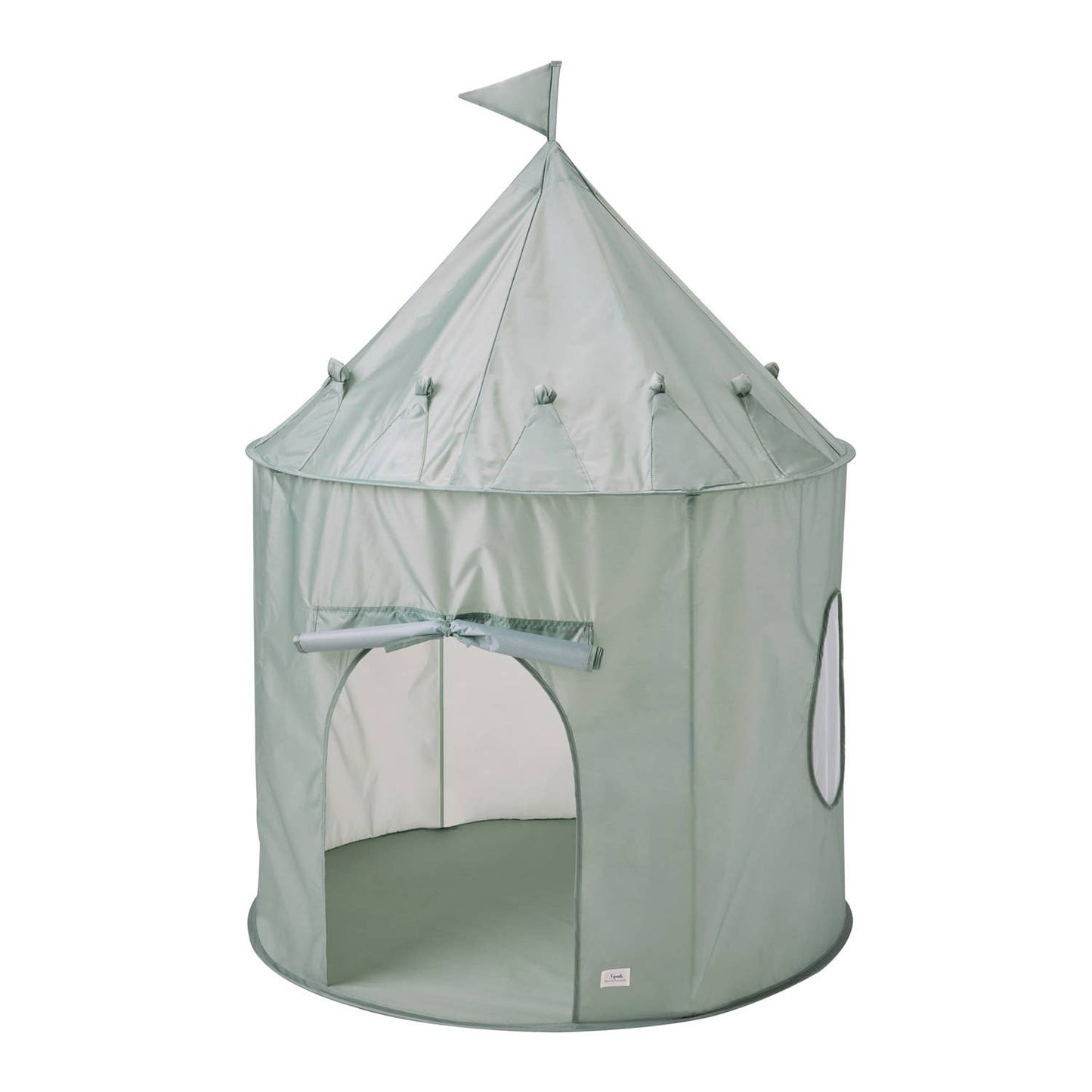 Recycled Fabric Play Tent Castle - Solid Colors