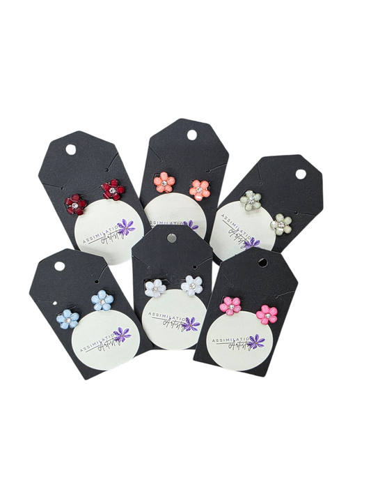 Flower Stud Earrings