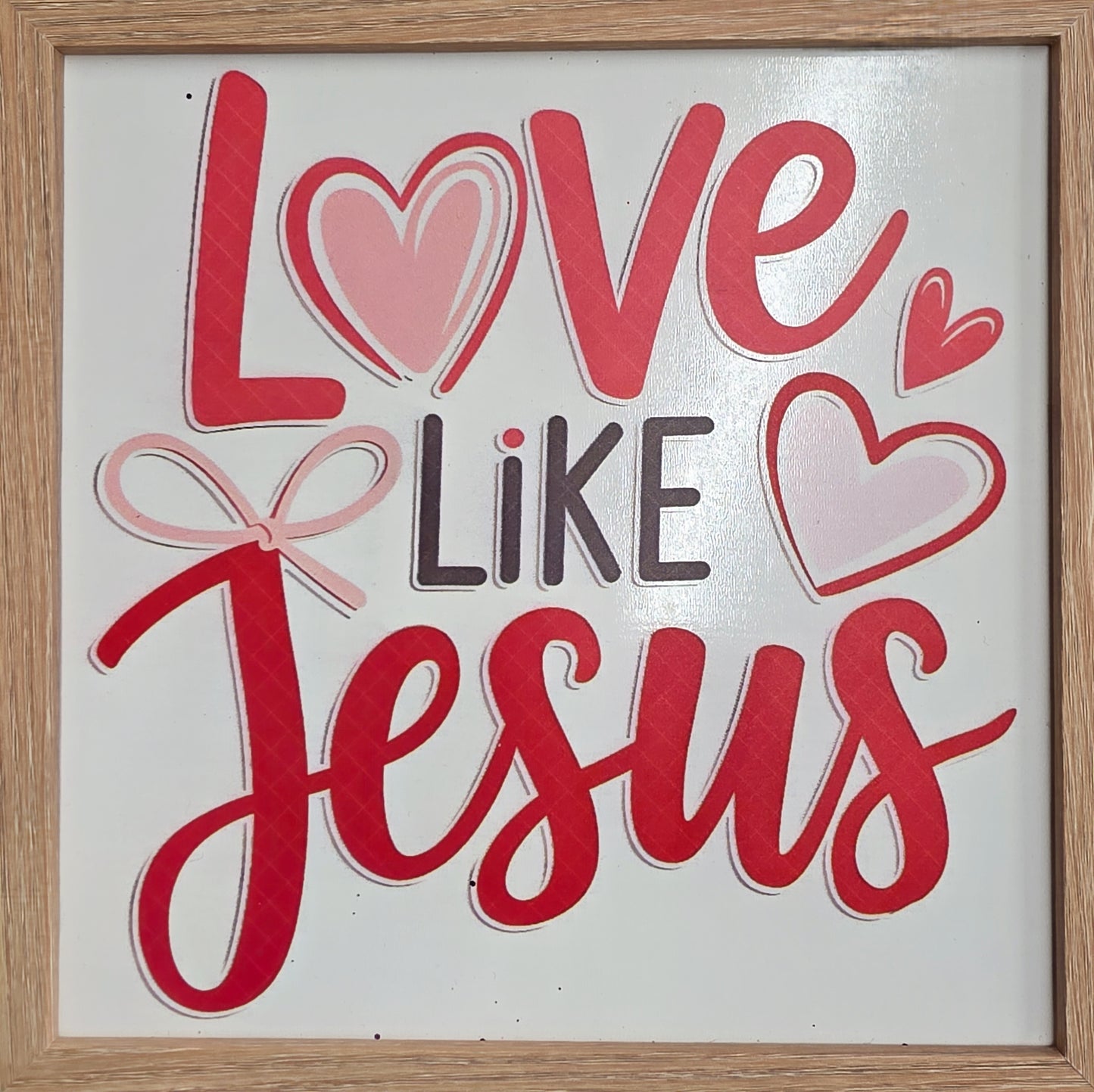 Love Like Jesus Wall Hanging