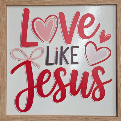 Love Like Jesus Wall Hanging