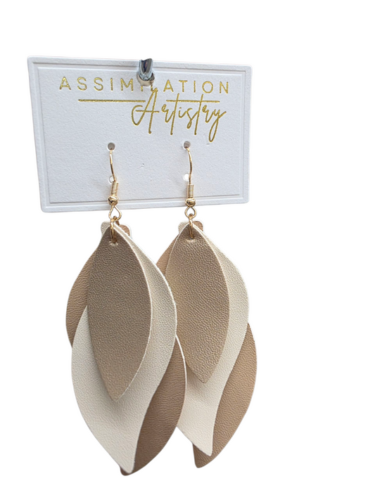 Suede Dangle Earrings