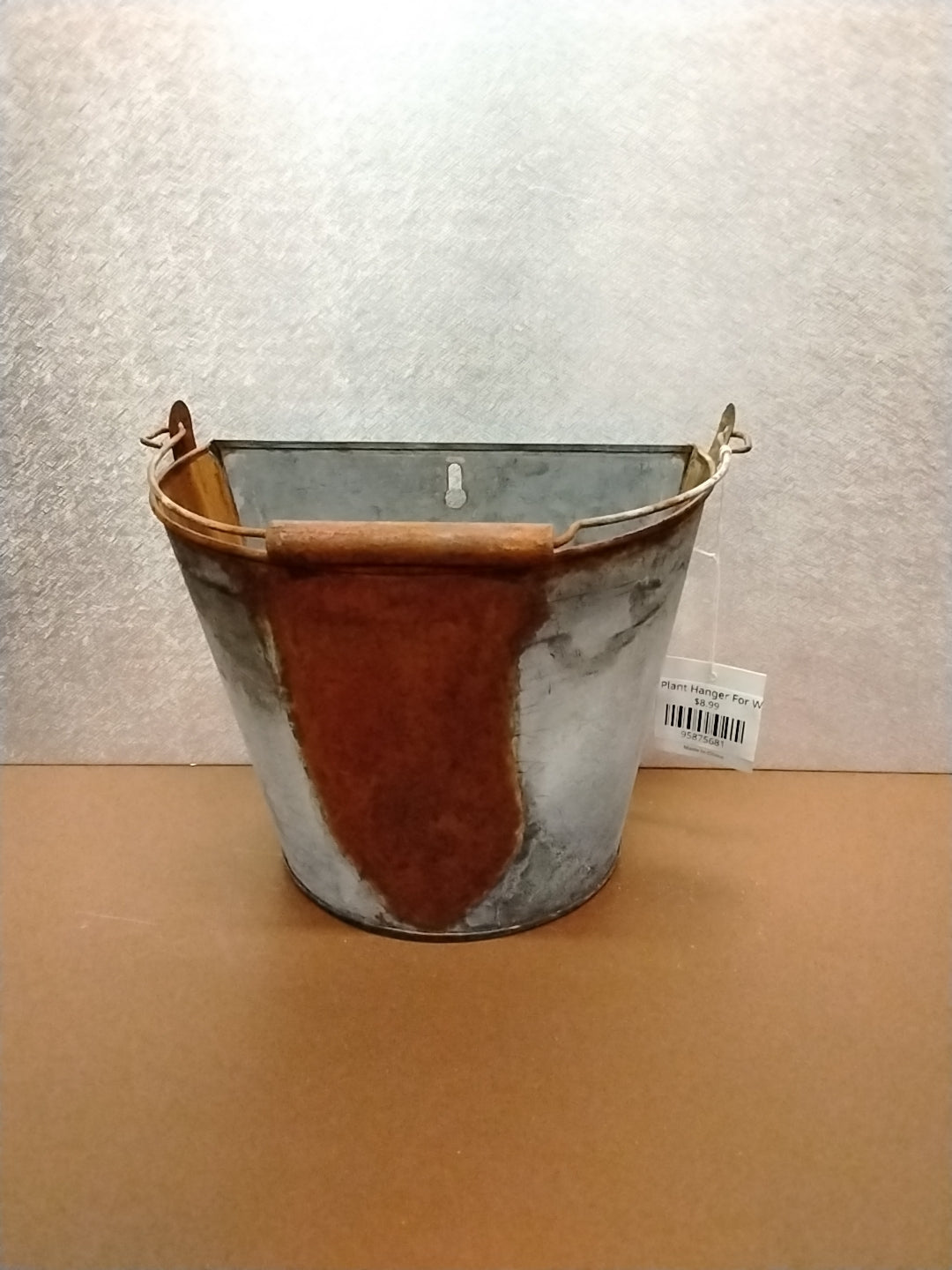 Tin Plant Hanger For Wall