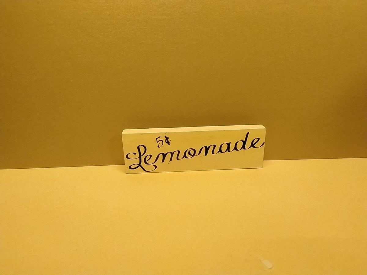 Vintage Lemonade Sign