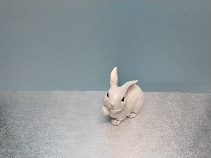 Tiny Ceramic Painted Bunny