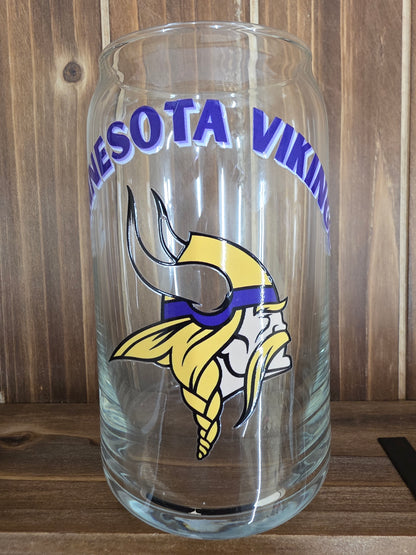 Minnesota Vikings Football Pint Glass
