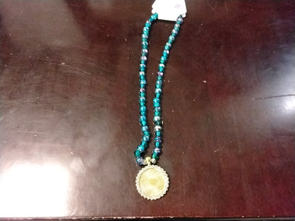 Blue and Purple Necklace