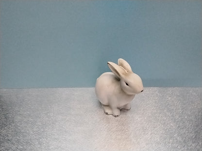 Tiny Ceramic Painted Bunny