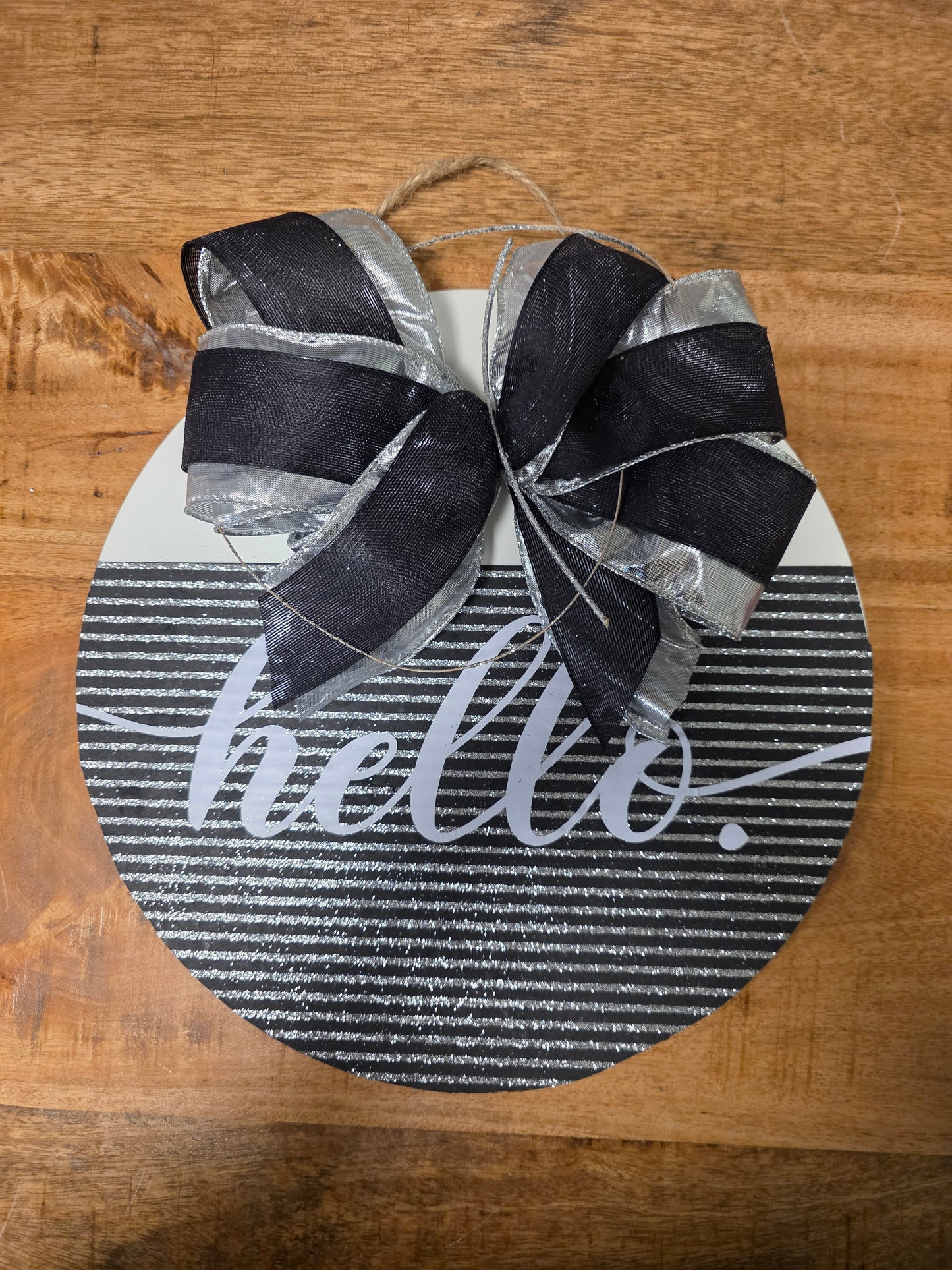Hello Home Decor Sign