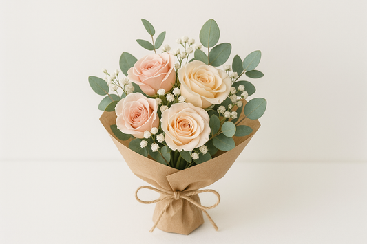 small bouquet with 5-10 stems