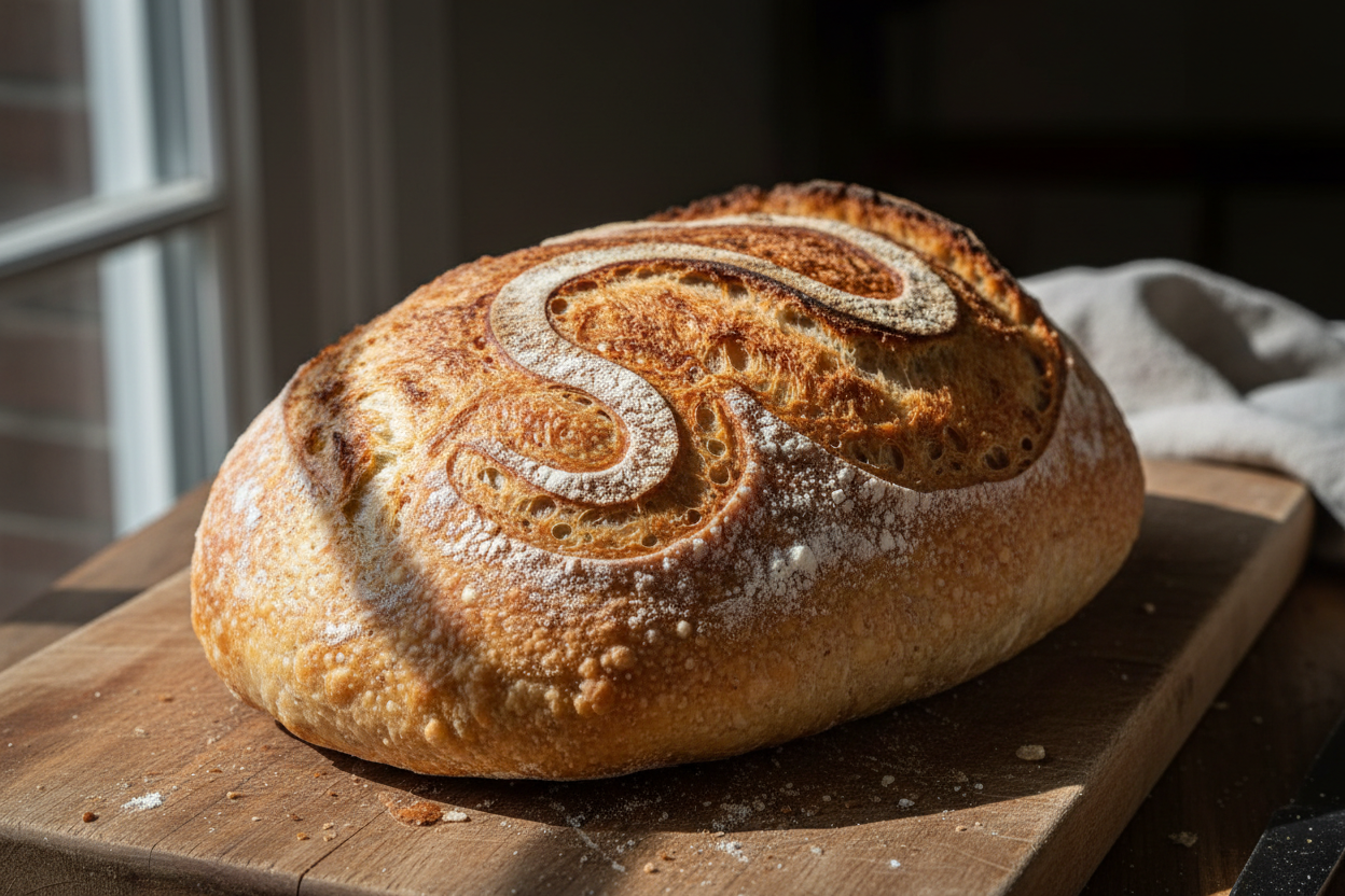 sour dough bread loaf